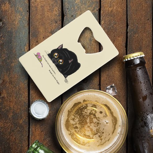 子猫お尻ウィグル クレジットカード栓抜き