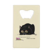 子猫お尻ウィグル クレジットカード栓抜き (正面)