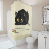 子猫お尻ウィグル シャワーカーテン (インサイチュ)