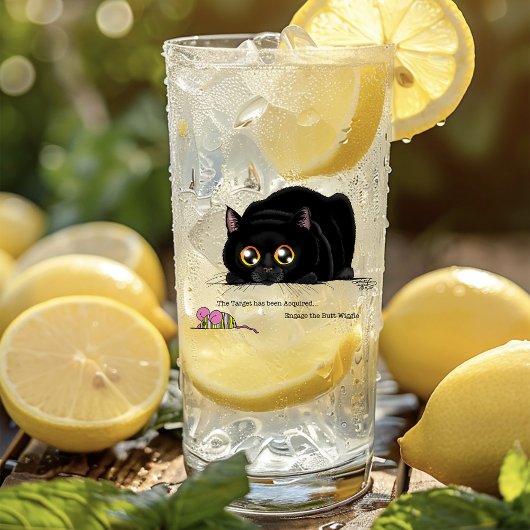子猫お尻ウィグル タンブラーグラス