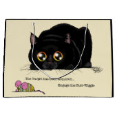 子猫お尻ウィグル ラージペーパーバッグ (正面)