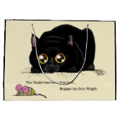 子猫お尻ウィグル ラージペーパーバッグ (裏面)