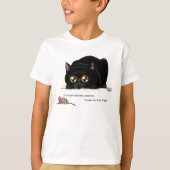 子猫お尻ウィグル Tシャツ (正面)