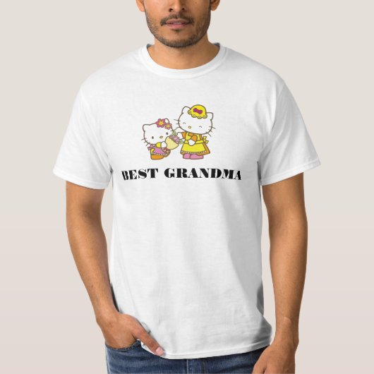 子猫がベストグランマTシャツ Tシャツ (正面)