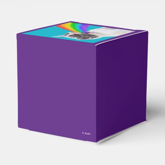 子猫が虹を切り開く フェイバーボックス (裏面サイド)