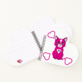 子猫ちゃん ノートブック (内部)