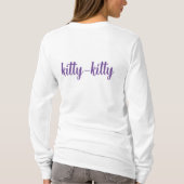 子猫ちゃん Tシャツ (裏面)