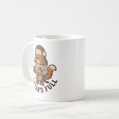 子猫でいっぱい コーヒーマグカップ (正面左)