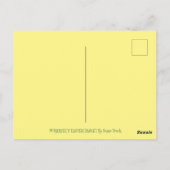 子猫とイースターの卵バスケット、かわいい猫の休日 ポストカード (裏面)