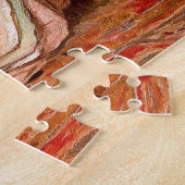 子猫とギター – ミュージシャンヴィンテージ ジグソーパズル (側面)