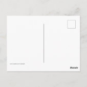 子猫とサンタ猫のルイ・ワーイン ポストカード (裏面)