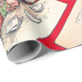 子猫とサンタ猫のルイ・ワーイン ラッピングペーパー (ロールコーナー)