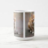 子猫とネズミ コーヒーマグカップ (中央)