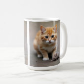 子猫とネズミ コーヒーマグカップ (正面右)