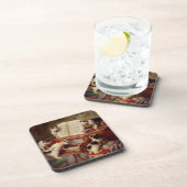 子猫とピアノ コースター (右側)