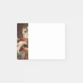 子猫とピアノ ポストイット (正面)