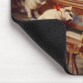 子猫とピアノ マウスパッド (コーナー)