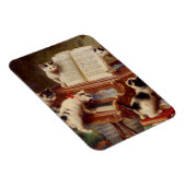 子猫とピアノ マグネット (右側)