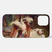 子猫とピアノ Case-Mate iPhoneケース (裏面 (横))