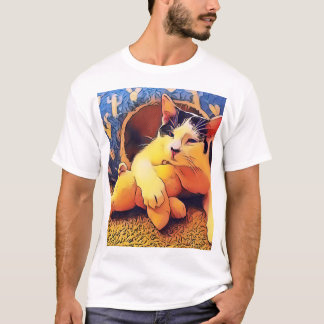 子猫とミスター·ピギー Tシャツ