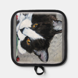 子猫とラディブッツオーブンミッツ&ポットホルダー 鍋敷き