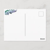 子猫と子犬、幸せなクリスマス ポストカード (裏面)