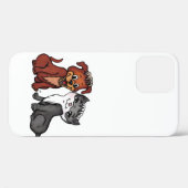 子猫と子犬 Case-Mate iPhoneケース (裏面 (横))