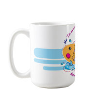 子猫と魚のマグ