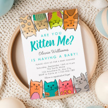 子猫に甘やかされてる? キティキャッツのニュートラルベビーシャワー
