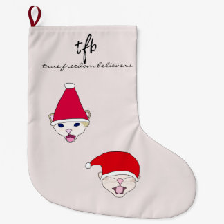 #子猫にAIスロップは御免 I ラージクリスマスストッキング