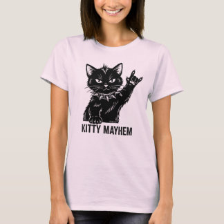 子猫のいたずら Tシャツ