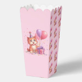 子猫のお祝い 誕生日記念品ボックス フェイバーボックス (正面)