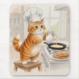 子猫のキッチンマウスパッド マウスパッド