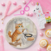 子猫のキッチン ペーパープレート (パーティー)