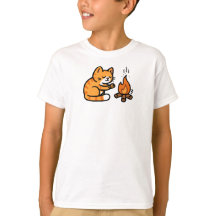 子猫のキャンプファイヤー