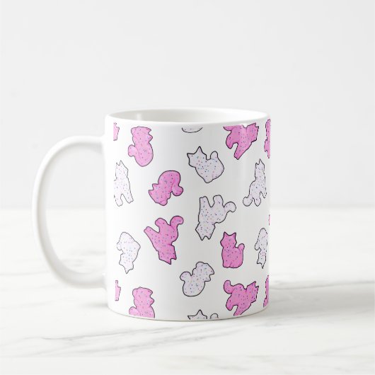 子猫のクッキーのマグ コーヒーマグカップ (左)