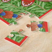 子猫のクリスマスツリー8"x10"パズル ジグソーパズル (側面)