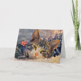 子猫のクリスマス カード