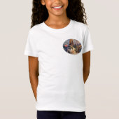 子猫のクリスマス Tシャツ (正面)