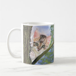 子猫のコーヒーまたは紅茶のマグカップ コーヒーマグカップ