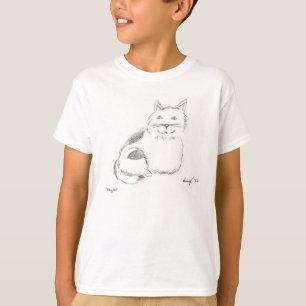 子猫のスケッチ キッズ用Tシャツ Tシャツ