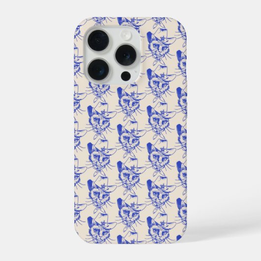 子猫のスマホケース iPhoneケース (裏面)