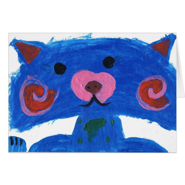 子猫のデザイン (正面横)