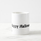 子猫のハロウィンのモダンなマグ コーヒーマグカップ (中央)