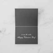 子猫のバレンタインデイカード シーズンカード (内部)