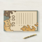 子猫のパッド To Do リスト ポストイット (デスク)