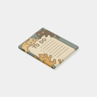 子猫のパッド To Do リスト ポストイット