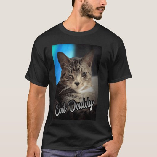 子猫のパパ Tシャツ (正面)