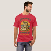 子猫のビスケットパン屋さん 楽しい猫のパン作り Tシャツ (正面フル)
