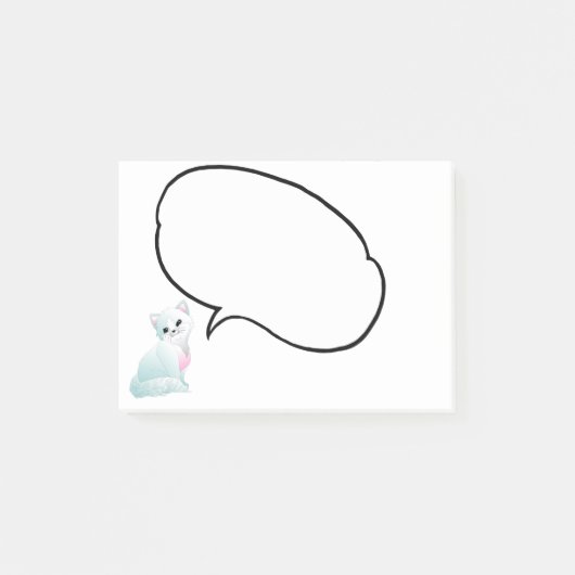 子猫のポストイットノート ポストイット (正面)